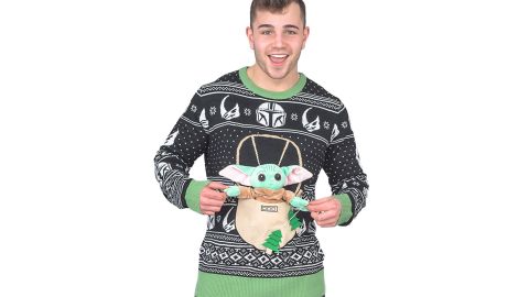 Mad Engine Star Wars Baby Yoda The Child Sweater