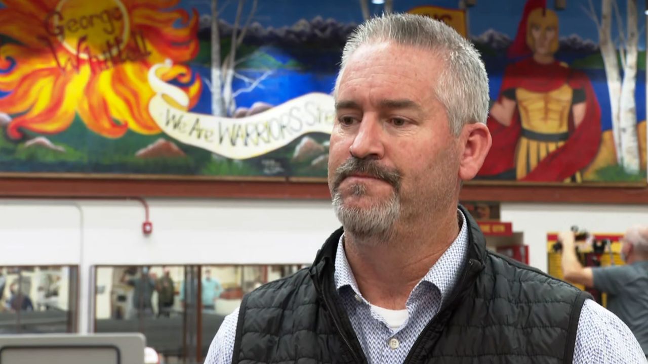 Superintendent Keith Lewis told the crowd at the meeting that CRT was not taught in Douglas County public schools.