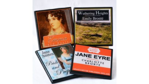 CheltenhamRoad Classic Book Cover Coasters
