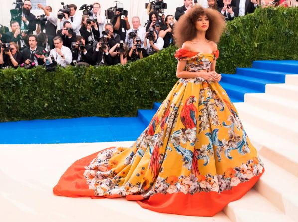 Zendaya has had many show-stopping fashion moments over the years, but the parrot-print Dolce & Gabbana dress she wore to the 2017 Met Gala was one of her most talked-about.