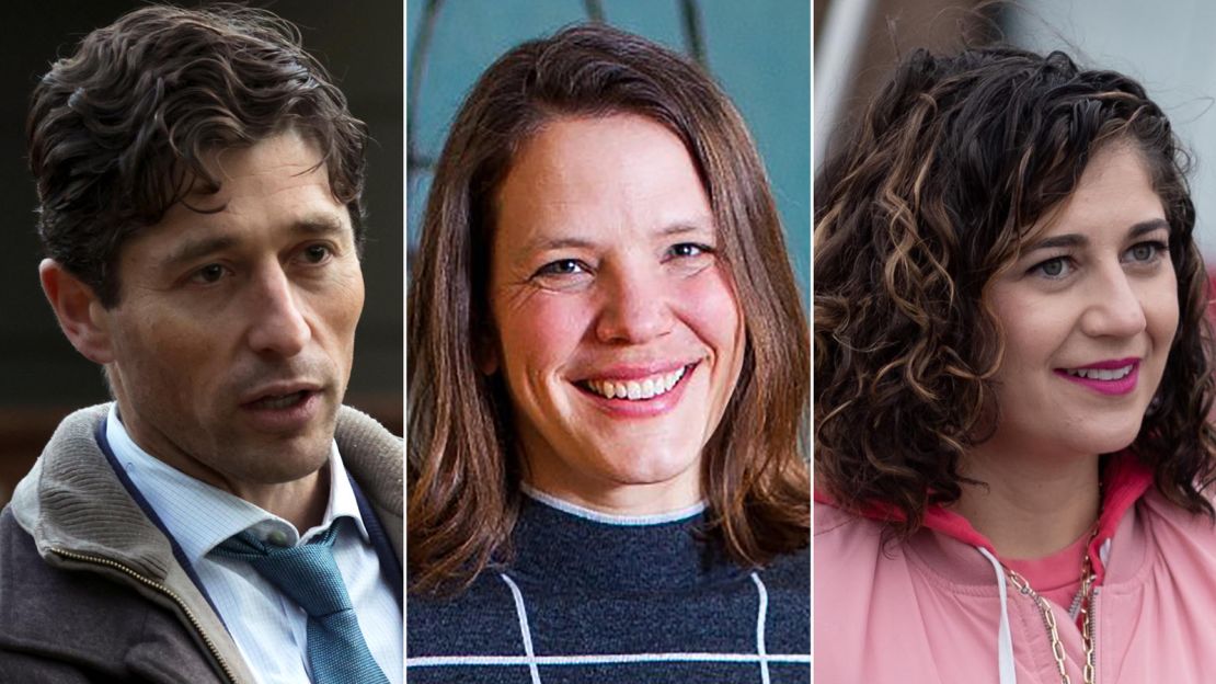 Jacob Frey, Kate Knuth and Sheila Nezhad.