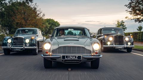 Lunaz initially focused on British cars, converting Jaguars, Rolls-Royces and Bentleys (pictured). Next, it says it will work on the Aston Martin DB-series.