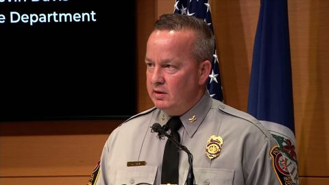 Kevin Davis, chief of police for Virginia's Fairfax County, asked the public on Friday to report suspicious activity in light of warnings about possible threats in northern Virginia.