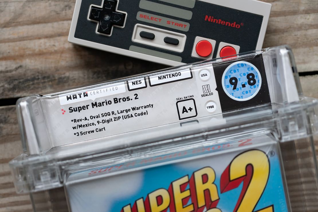 The video game was just the latest from the Super Mario Bros. series to fetch a high price. 