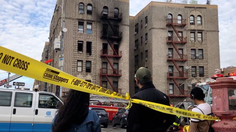 Fire in New York City injures 9 firefighters, 2 civilians | CNN