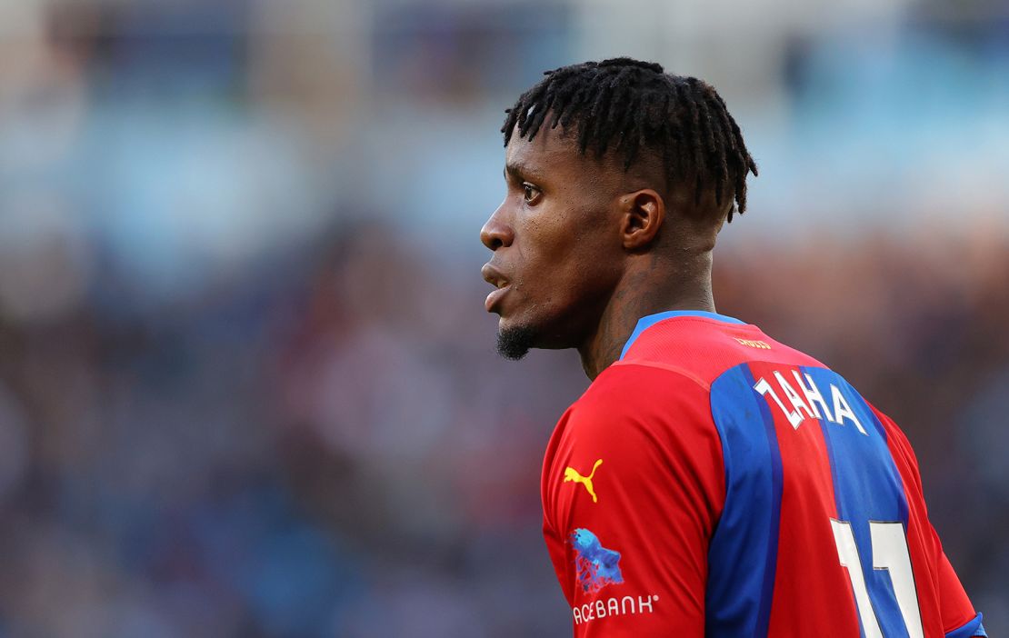 Zaha previously told CNN he's "scared" to open Instagram due to the number of racist messages he receives. 