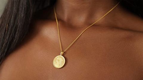 Omi Woods 18-Karat Gold Vermeil-Coin Necklace