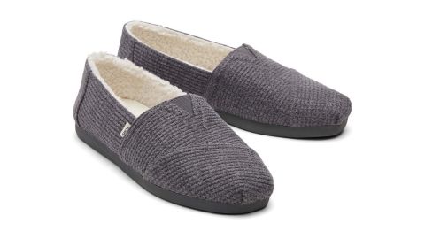 Toms and West Elm collaborated to create a cozy slipper collection ...