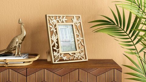 Opalhouse Metal Feather Frame