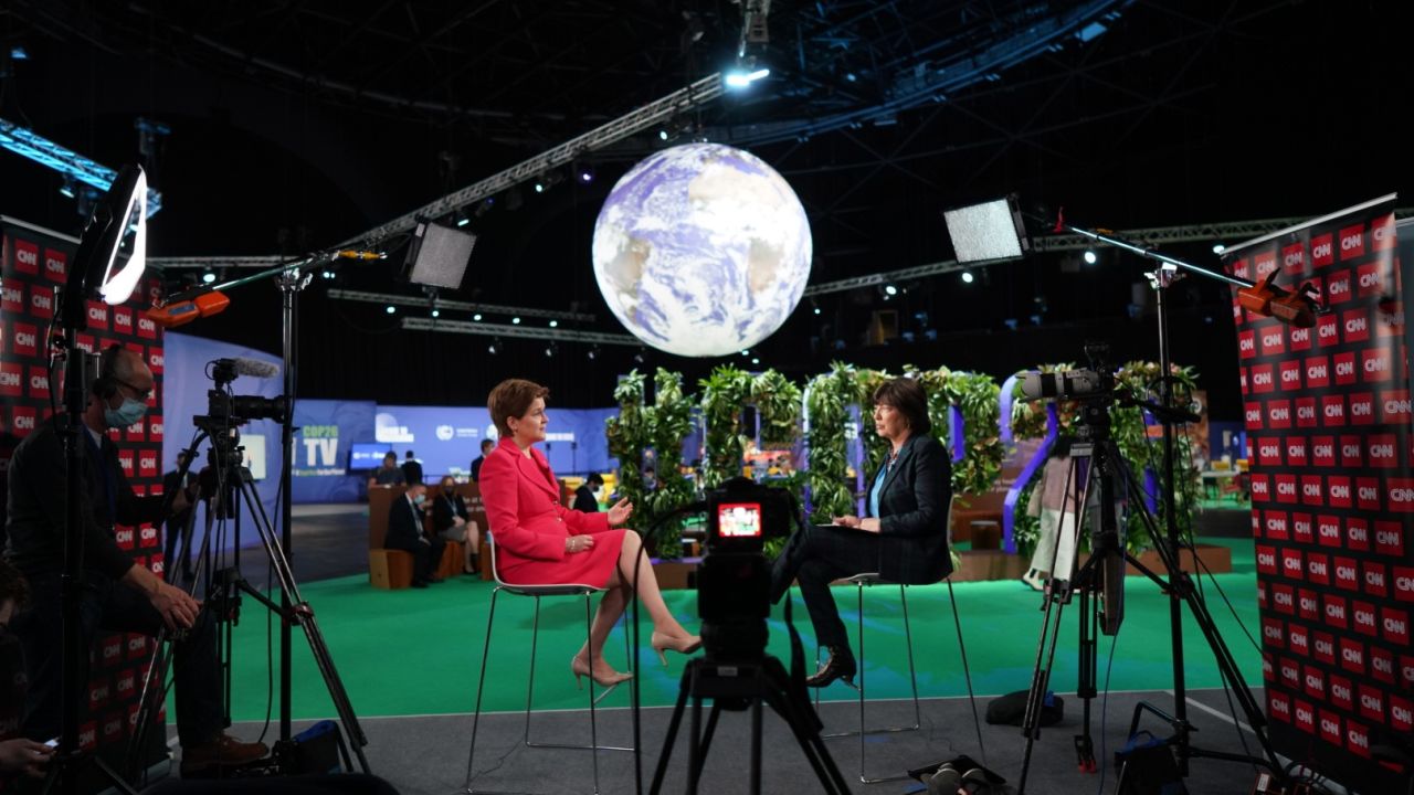 Nicola Sturgeon Amanpour