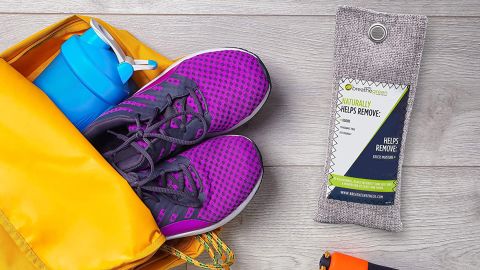 Breathe Green Bamboo Charcoal Bags Odor Absorber 9 Pack