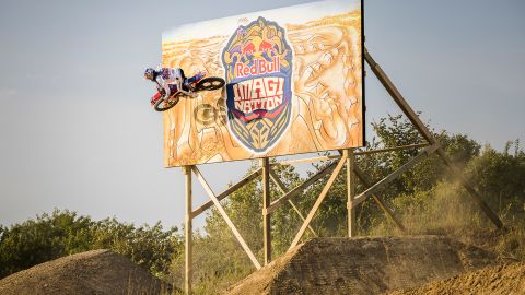 "The wall ride was one of the crazy things ... That was pretty scary because that's not something that we do every day."