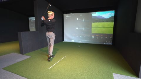 A simulator is used at the indoor facility at GKG. 