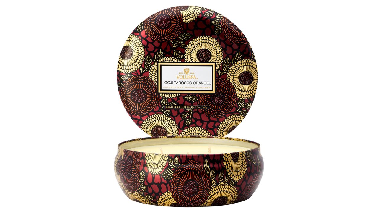 Voluspa Three-Wick Tin Candle