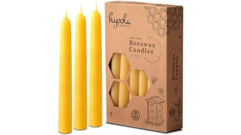 Hyoola Beeswax Taper Candles