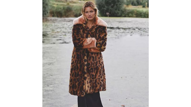 Bernardo on sale leopard coat