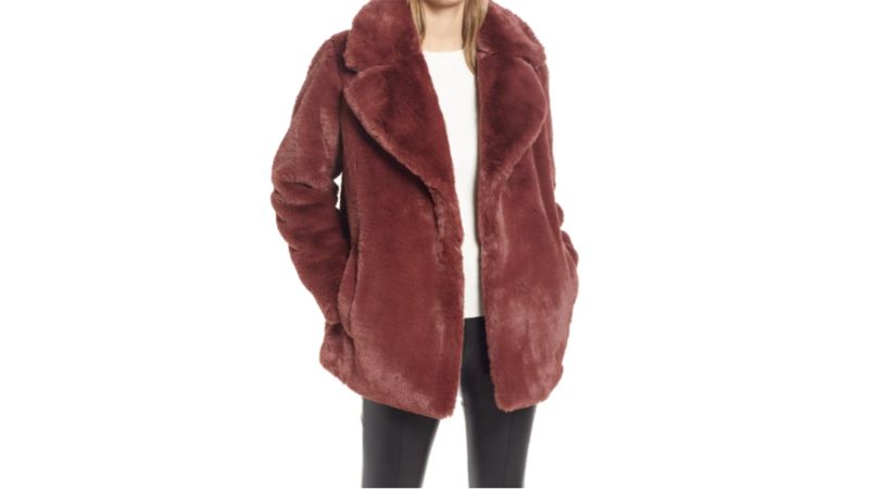 Mkt studio faux outlet fur coat