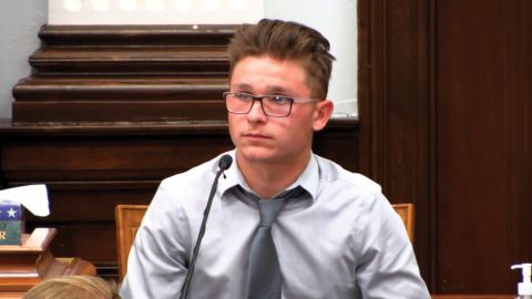 Dominick Black, 20, testified that he bought a gun for Kyle Rittenhouse.