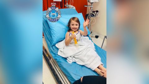 Cleo Smith was found early Wednesday morning in a locked home in Carnarvon.