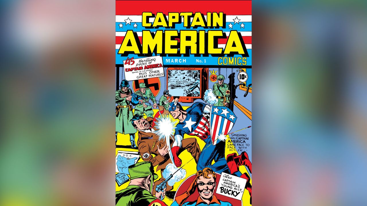Captain America Comics #1, March 1941. Art by Jack Kirby