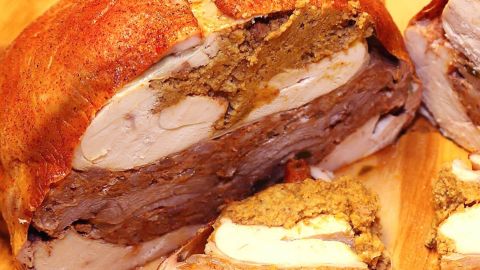 Gourmet Butcherblock Turducken