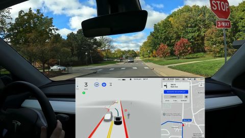 Tesla owners using "full self-driving" have posted YouTube videos detailing how the software works, including its limitations.