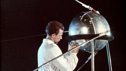 History changed on October 4, 1957, when the Soviet Union successfully launched Sputnik I, the world's first artificial satellite. Roughly the size of a beach ball, it took about 98 minutes to orbit the Earth.