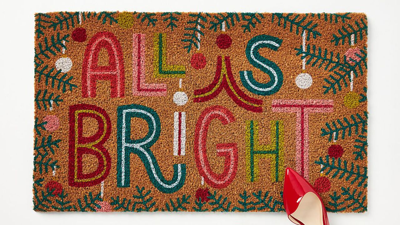 All is Bright House Doormat