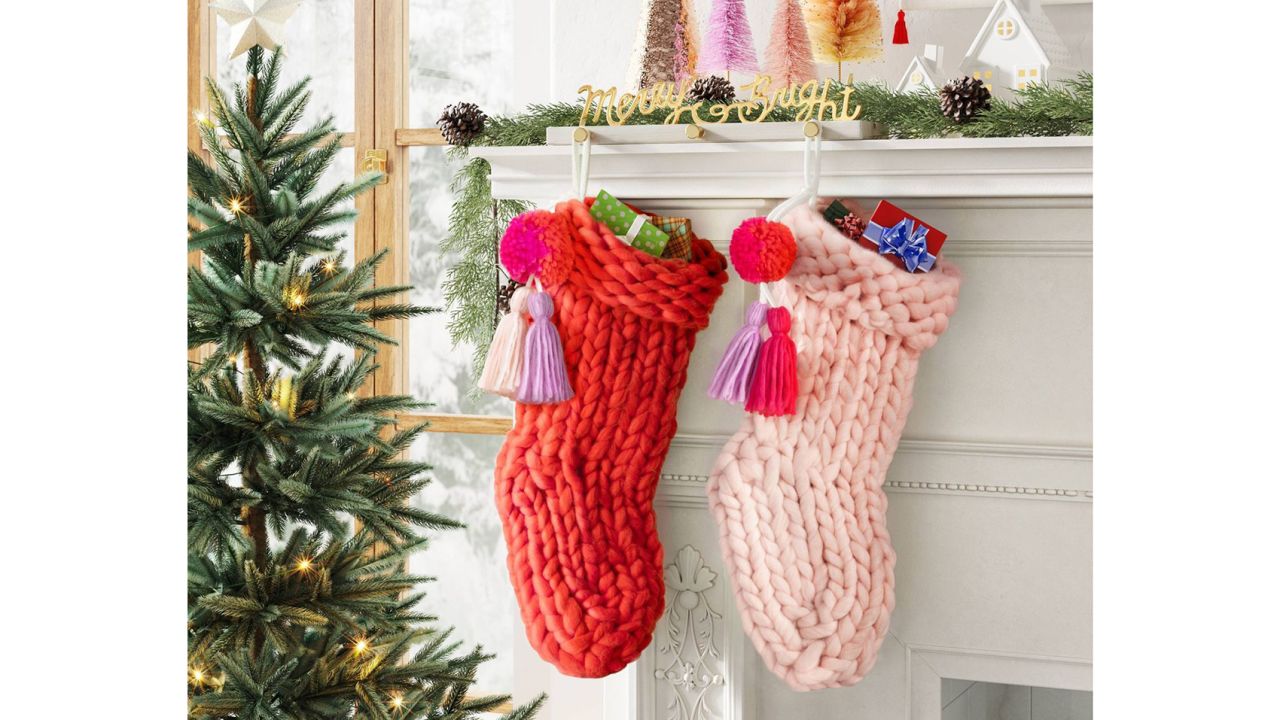 Opalhouse Solid Knit Stocking