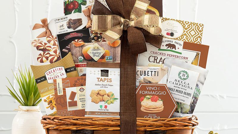 coffee and wine gift baskets