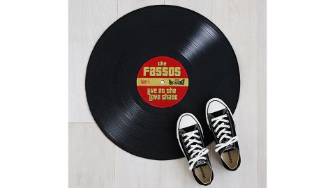Uncommon Goods Personalized Record Doormat