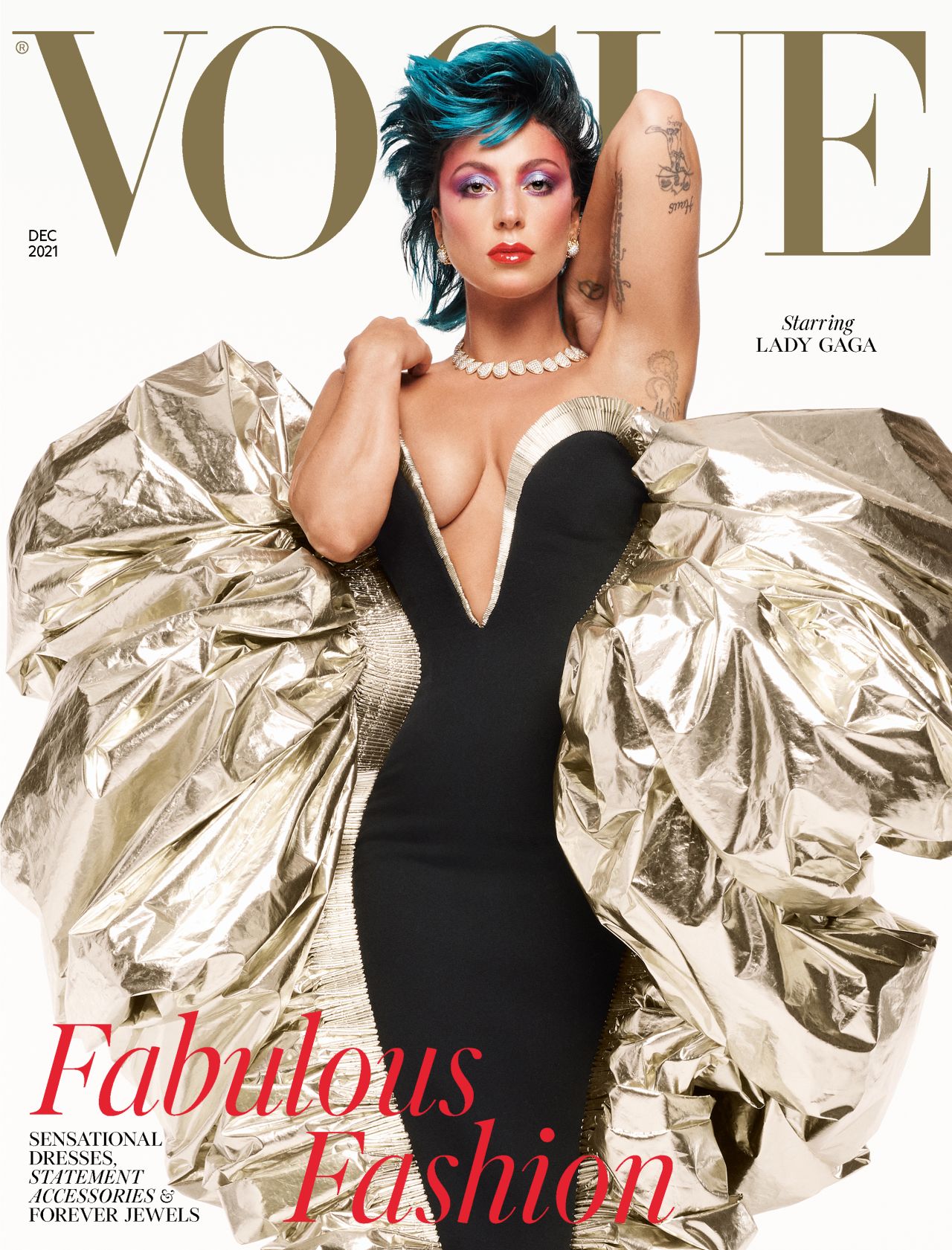 Lady Gaga told British Vogue she is still yet to met Reggiani in real life.