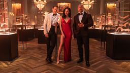 Ryan Reynolds, Gal Gadot and Dwaye 'The Rock' Johnson star in Netflix's "Red Notice"