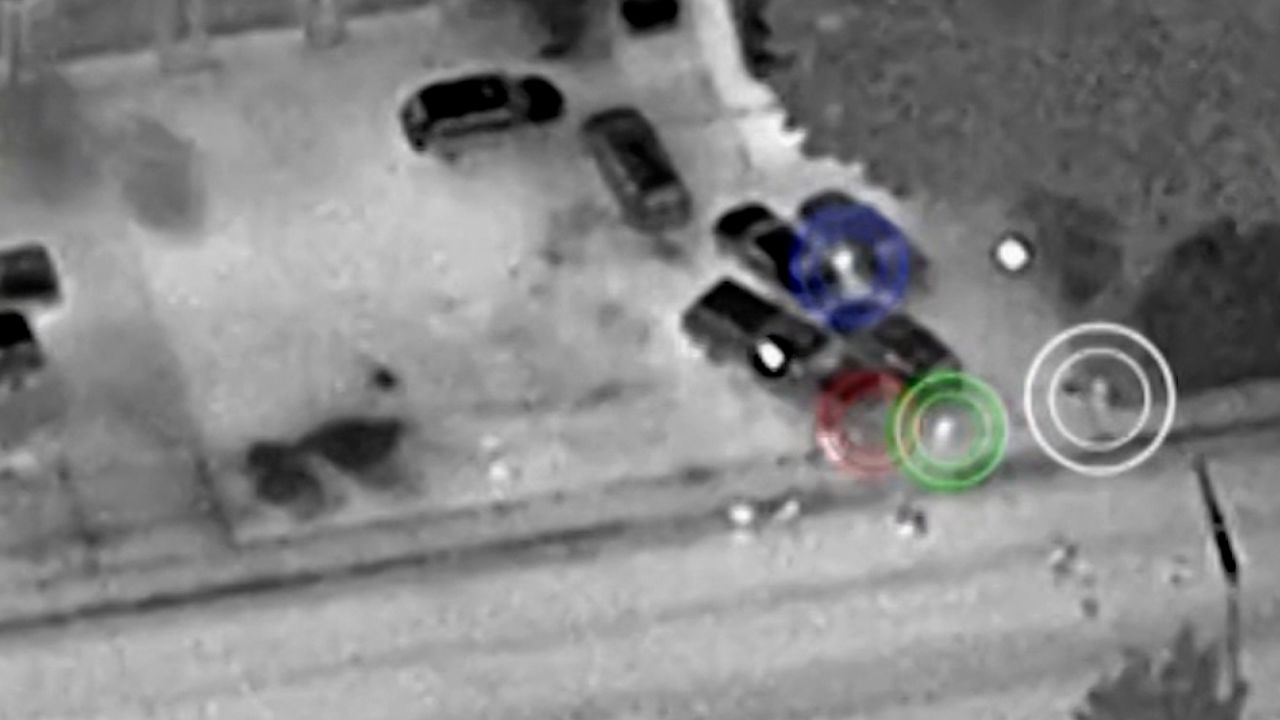 FBI infrared video shows the final interactions between Kyle Rittenhouse and Joseph Rosenbaum on August 25, 2020, in Kenosha, Wisconsin.
