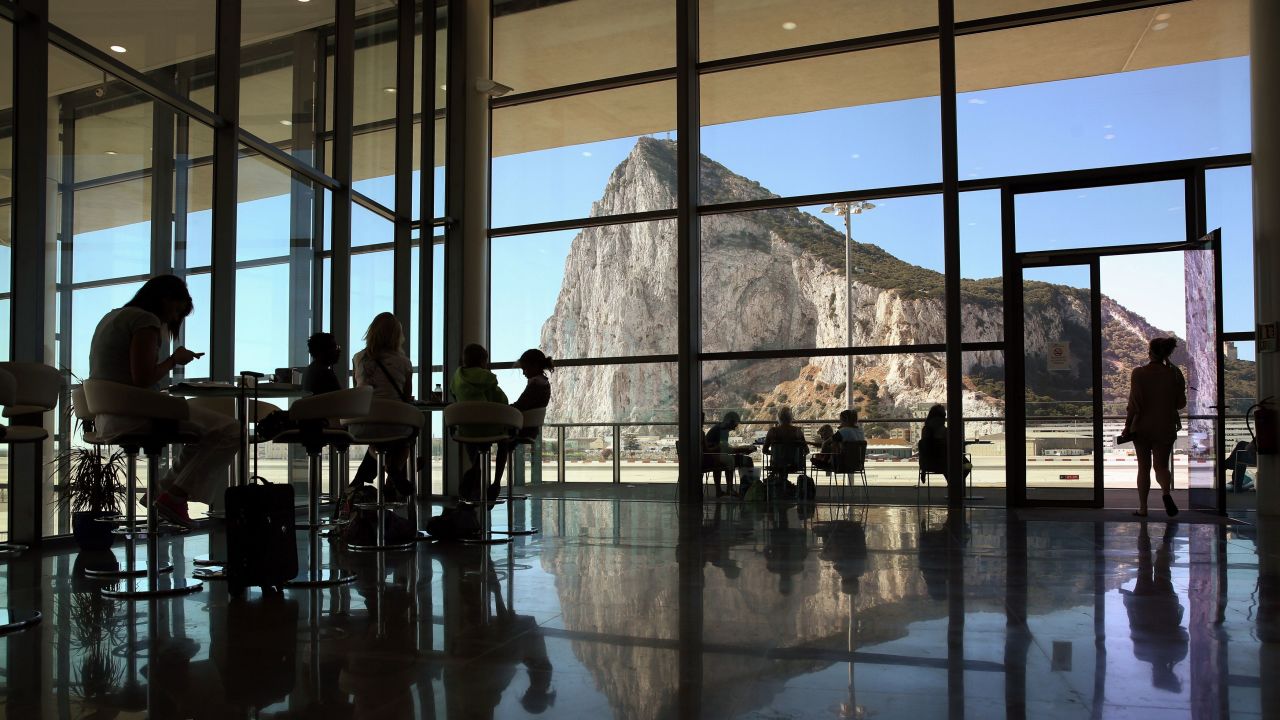 Gibraltar Airport sits on disputed territory.