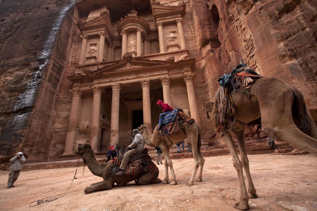 Petra's ancient Treasury established it as the capital city of the Nabataeans.