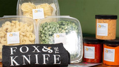 Fox & the Knife Pasta dinner gift basket