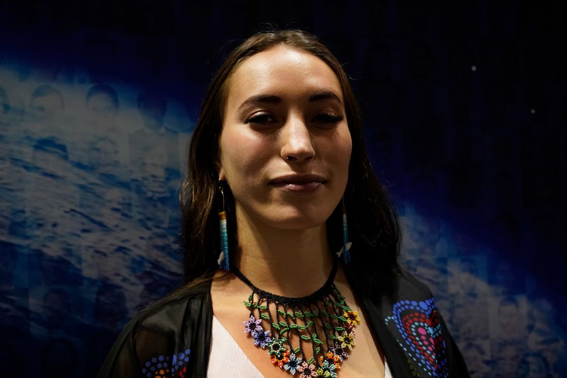 Ruth Łchavaya K'isen Miller is part of the Native Movement delegation at COP26 summit in Glasgow. 