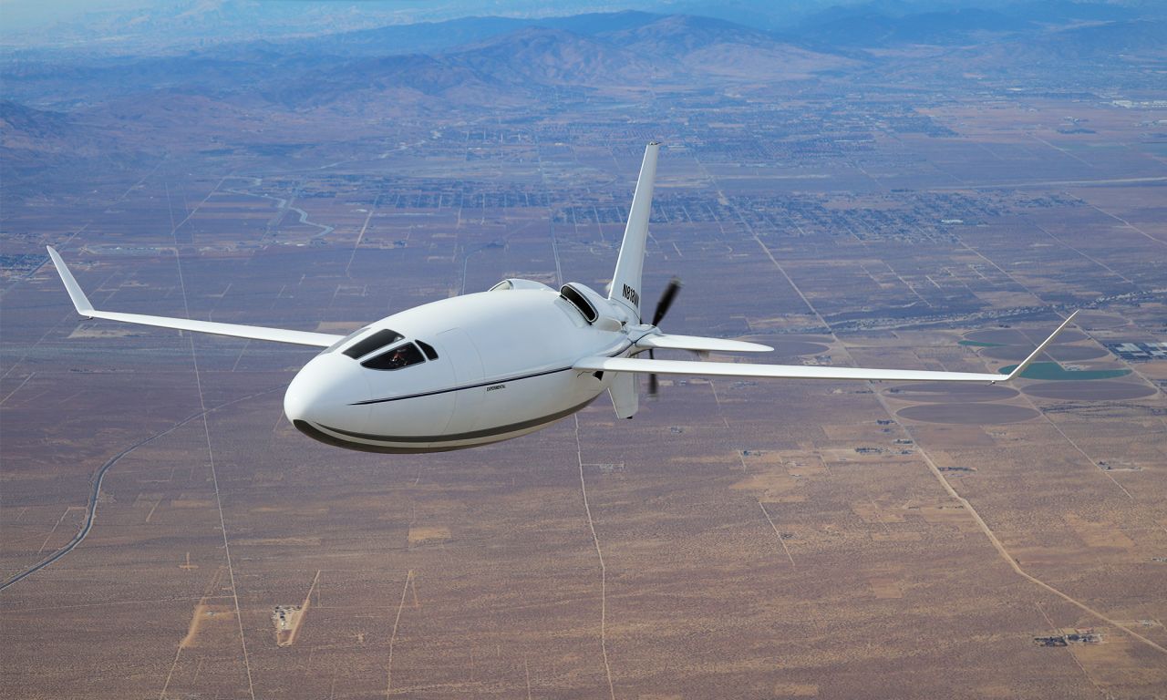 The airplane's designers say it's 80% more efficient than competitors. 