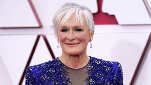 Glenn Close attends the 93rd Annual Academy Awards at Union Station on April 25 in Los Angeles.