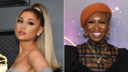  Ariana Grande and Cynthia Erivo have been cast as Glinda and Elphaba in Universal's  feature adaptation of the Broadway musical smash 'Wicked.' 