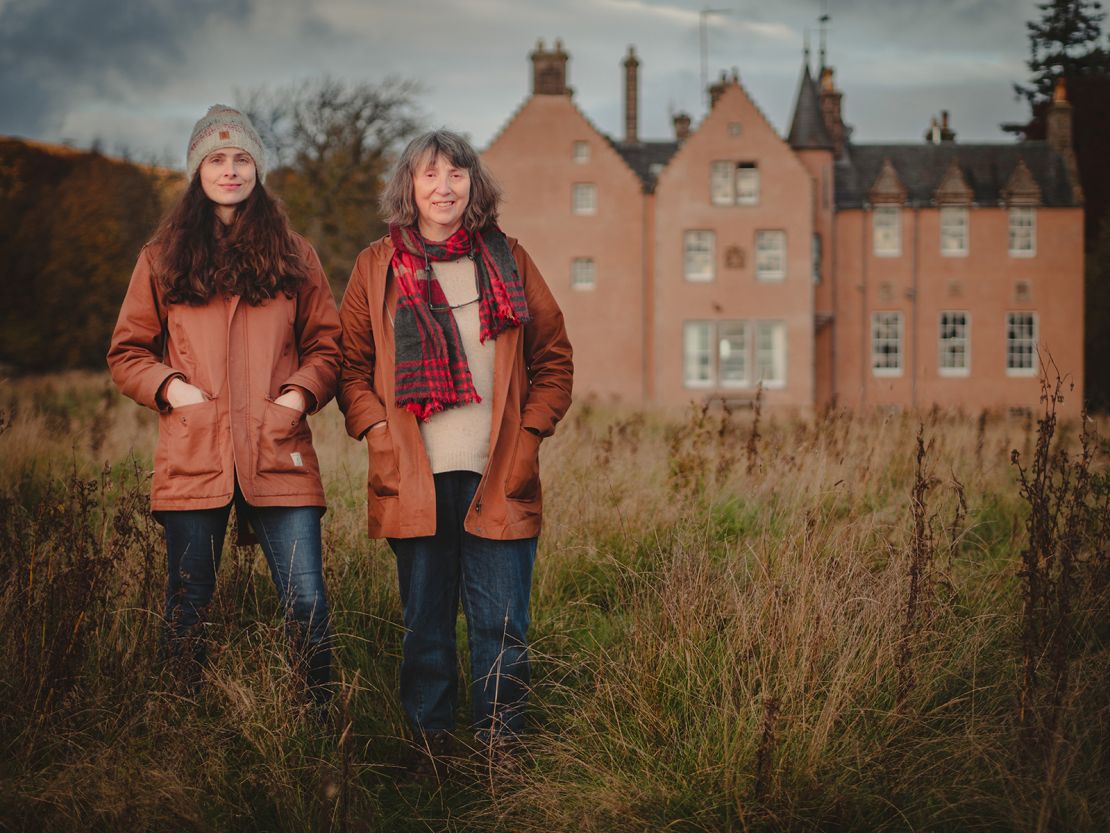 Mother-and-daughter team Louise and Sophie Ramsay are looking to rewild the Bamff estate, which has been in the family since 1232.