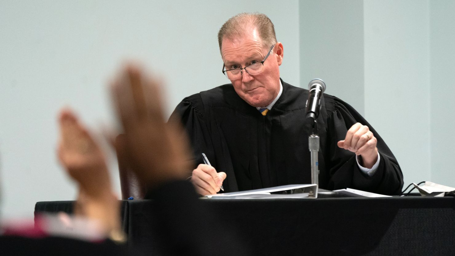 Judge Timothy Walmsley of the Glynn County Superior Court dismissed efforts against approving a nearly all-White jury in the trial of the men charged in Ahmaud Arbery's killing.