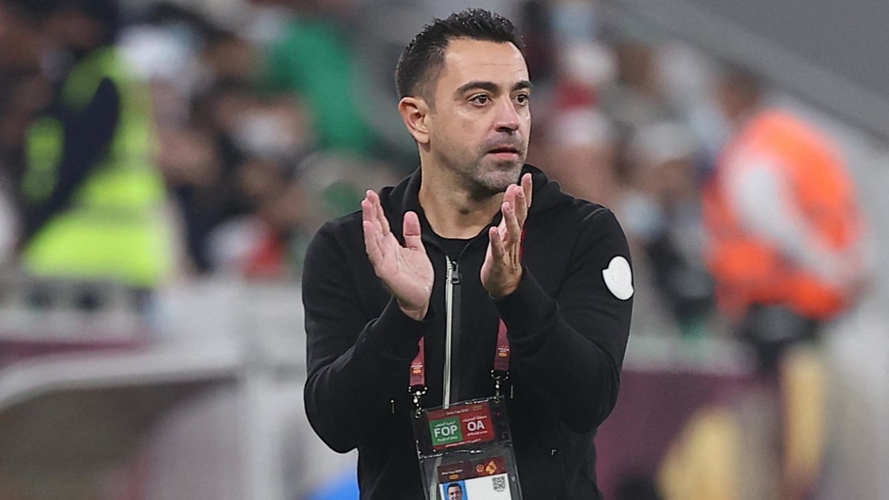 Xavi managed Al-Sadd for two years. 