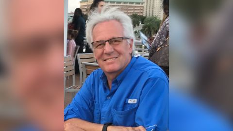 Steven Johnson, 66, was expecting to get an infection cut out of his hip flesh and bone at Blake Medical Center in Bradenton, Florida, in November 2020. His wife, Cindy Johnson, says he had tested negative for covid-19 two days before he was admitted. After 13 days in the hospital, he tested positive, Cindy says. (Cindy Johnson)