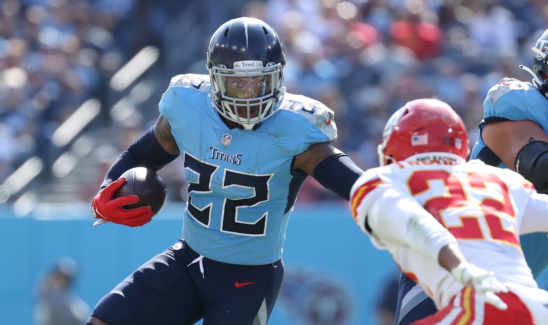 Derrick Henry is out indefinitely through injury. 