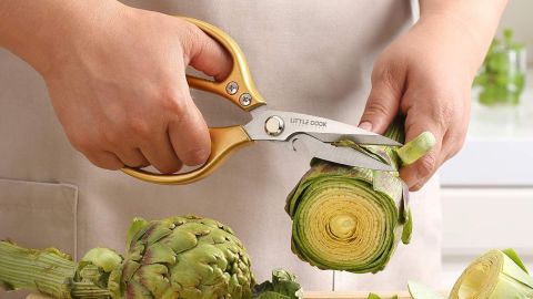 Little Cook Gold Heavy-Duty Kitchen Shears 