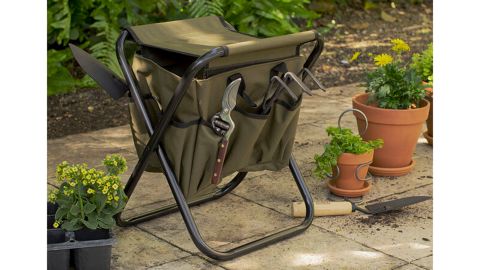 Gardener's tool chair