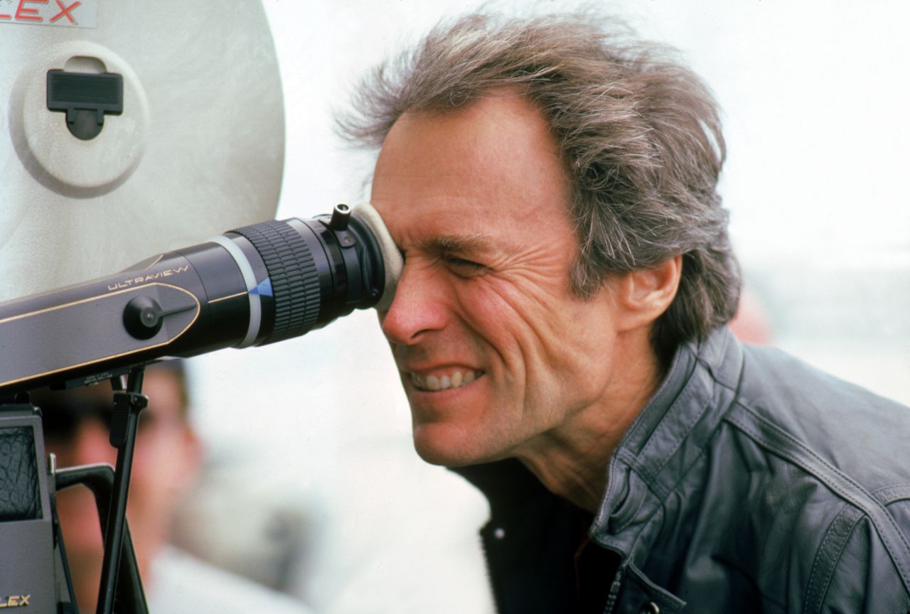 Eastwood behind the camera on "Sudden Impact." (1983)