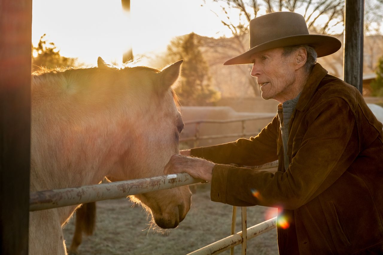 Eastwood is seen here in his most recent film, "Cry Macho."